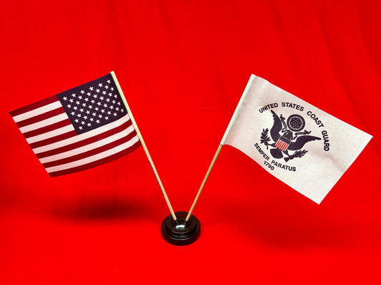 Stick Flag, 4"x6" Flag  Econo Military sets