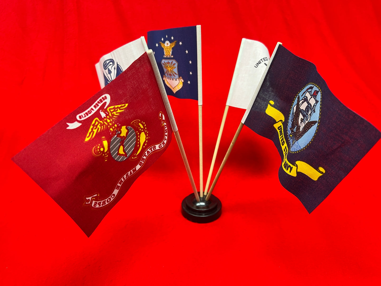 Stick Flag, 4"x6" Flag  Econo Military sets