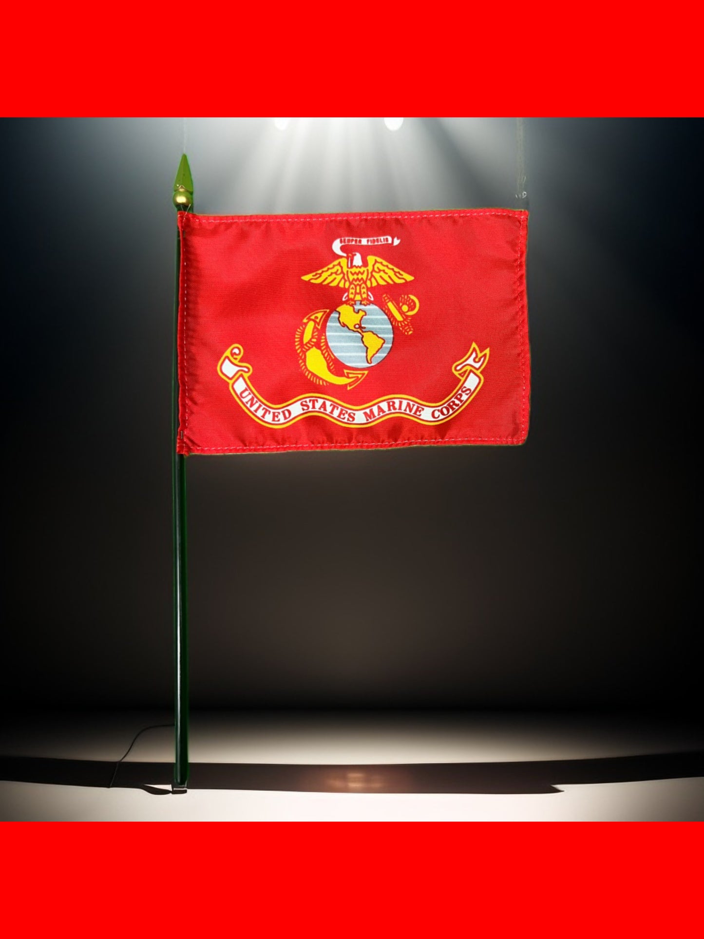 Stick Flag, Annin Military 4"x6" Stick Flag