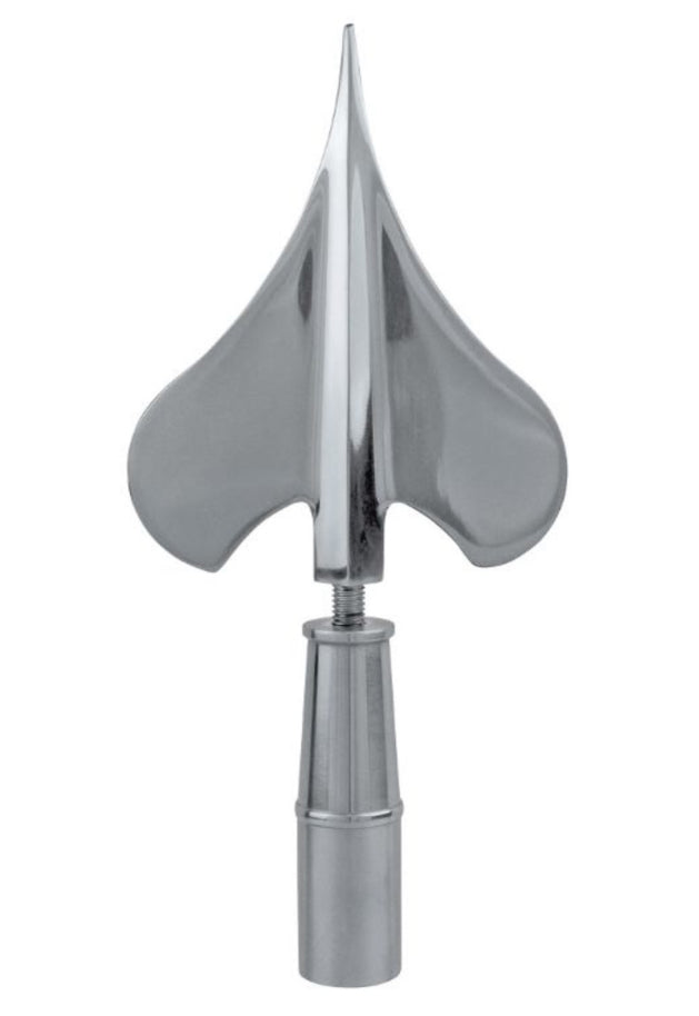 Spear, 8" Silver, metal army