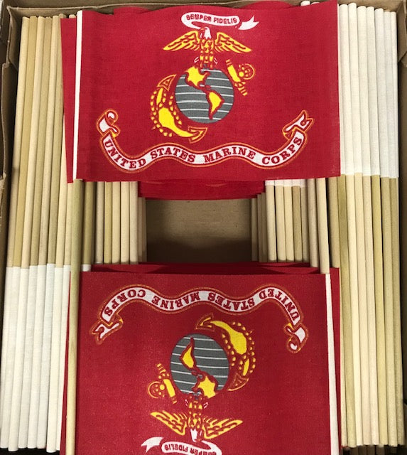 Military 4"x6" Stick Flag Econo Bulk