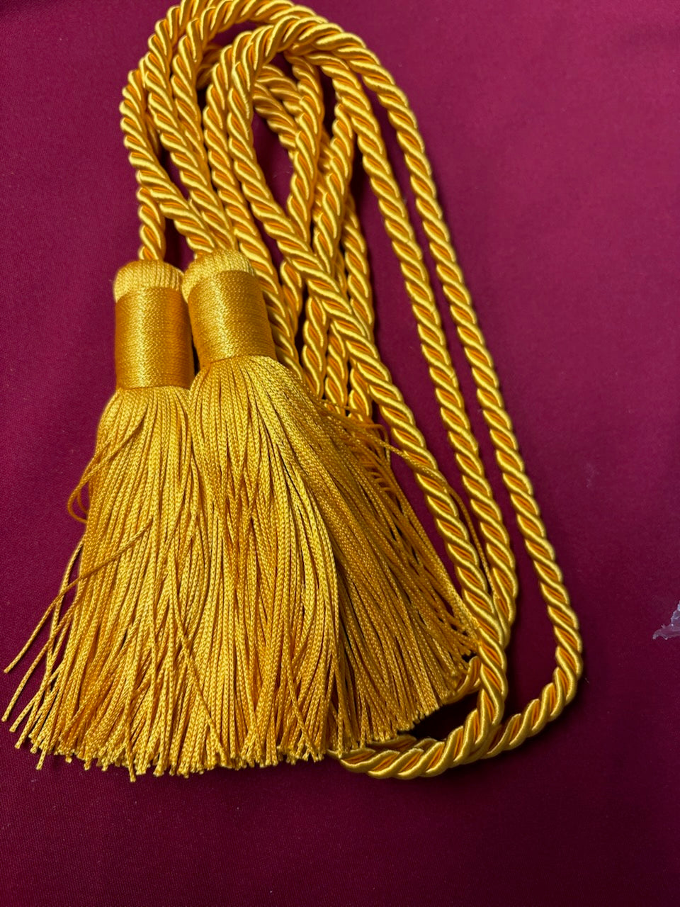 7" Gold Tassel
