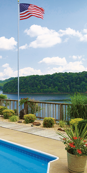Flagpole, 25 ft Sectional Concord American Tradition