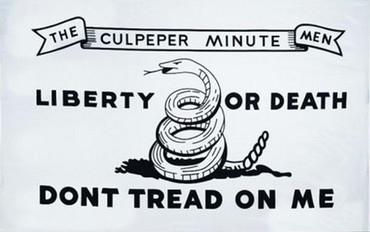 Culpeper 3x5', Nylon, Liberty or Death 1775
