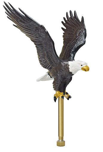 Eagle, Cast Aluminum,  Natural