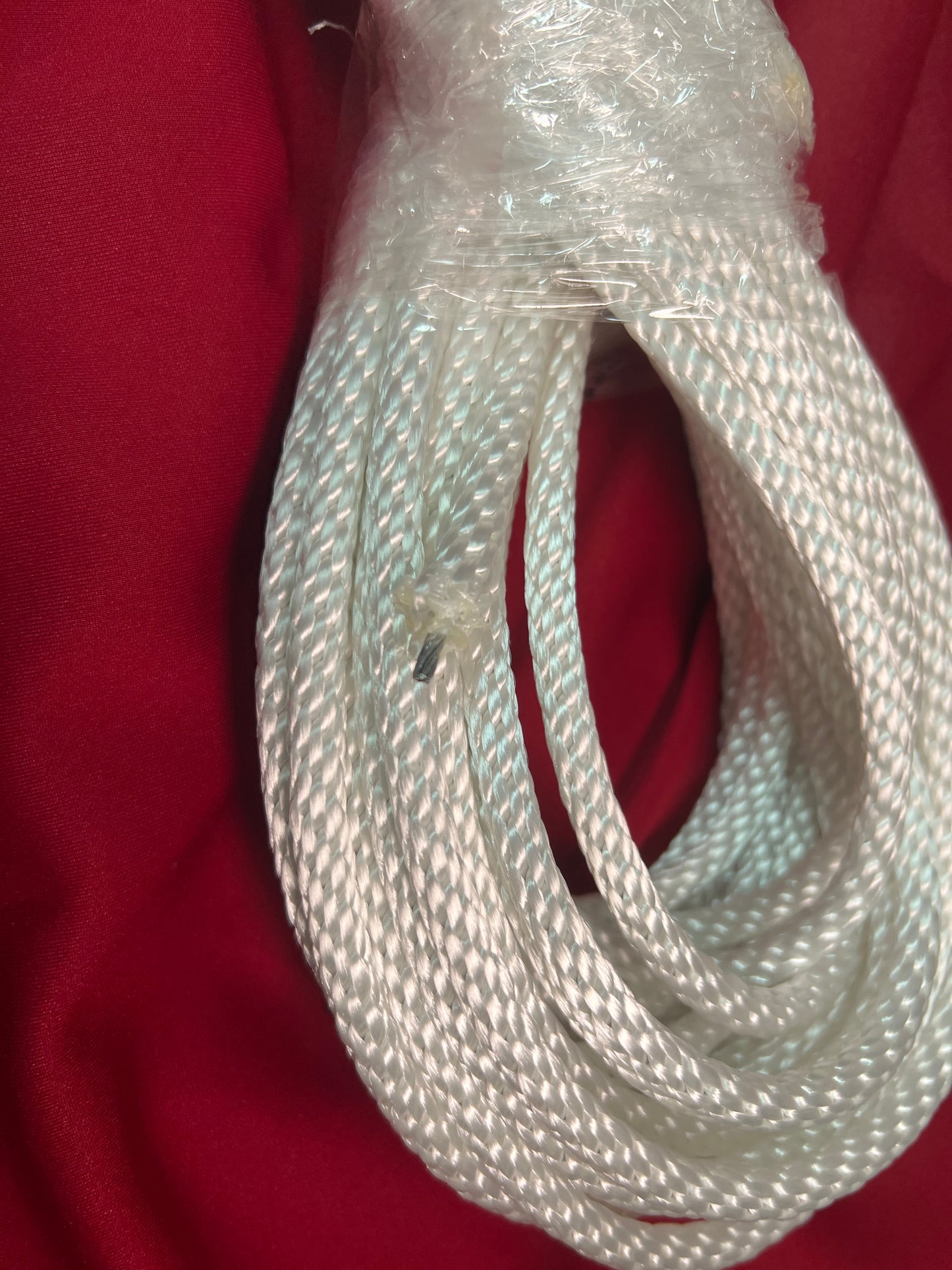 Rope/Halyard 5/16 Reinforced Flagpole Halyard Rope(steel aircraft cable core.) wire