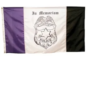 Police In Memoriam 3'x5'Flag