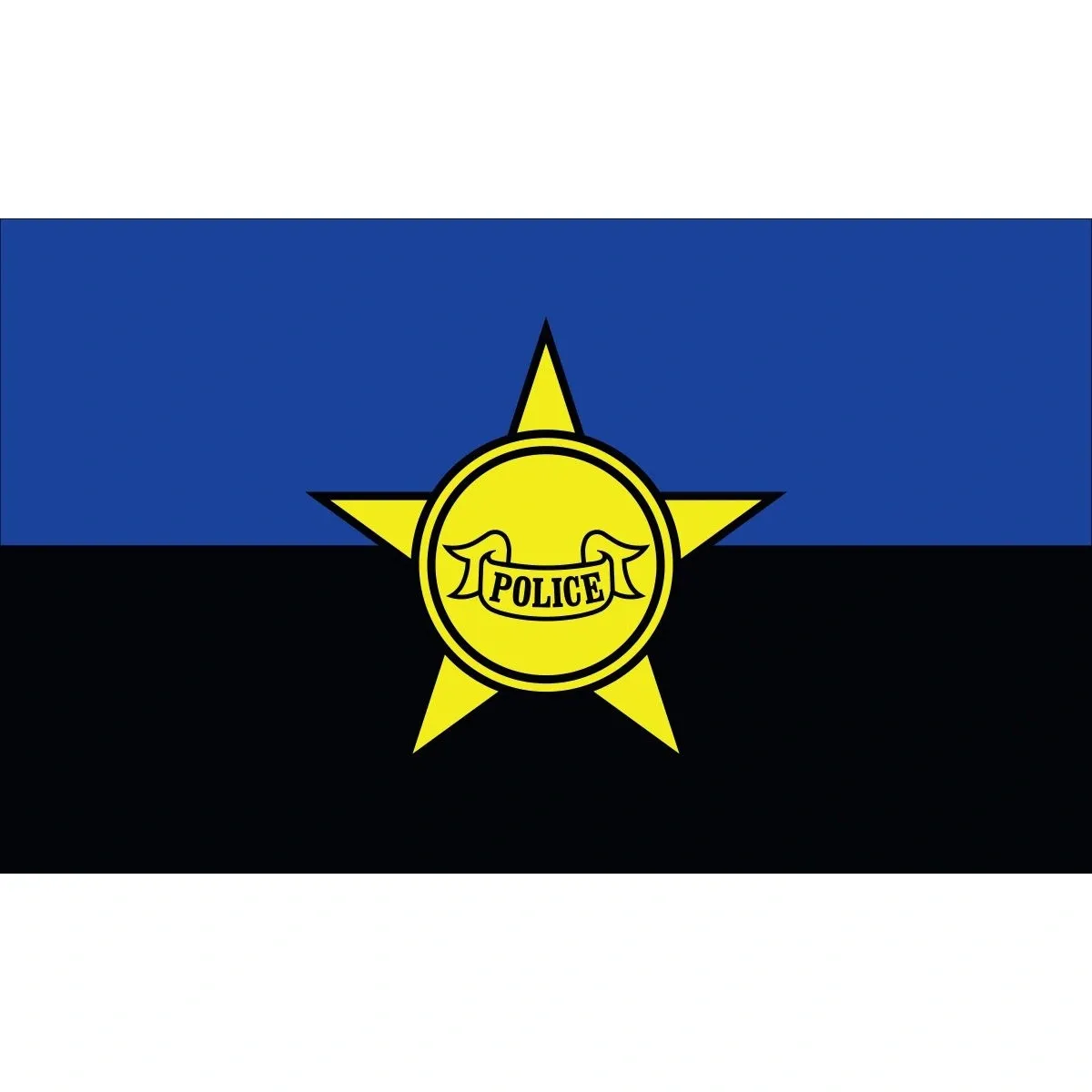 Police Remembrance Flag,3'x5'