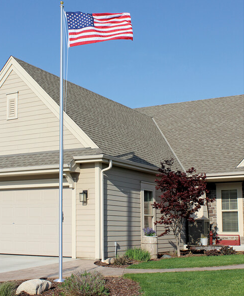 Flagpole, 20’  Valley Forge 3" Tapered