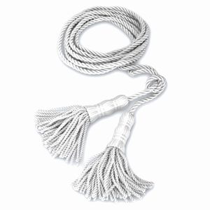 Tassel & cord, White