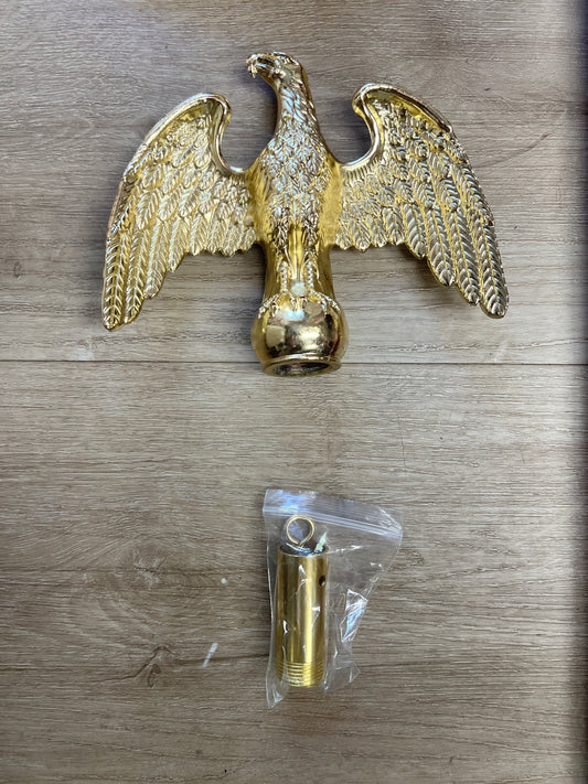 Eagle,  Perched Ornament, Bulk set of Six eagle topper/ornaments