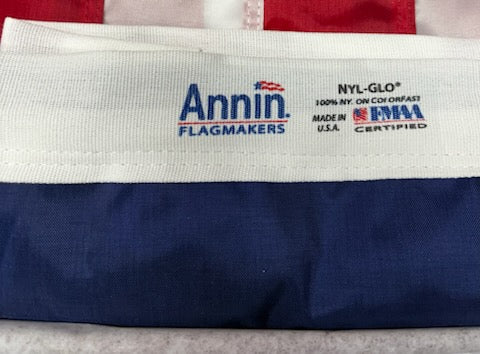 America 250th Betsy Ross 3x5 Nyl-Glo embroidered stars & sewn stripes flag, Limited edition