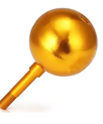 Ball, Gold Anley Flagpole Top ornament