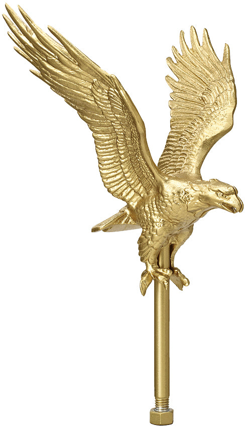 Eagle, Cast Aluminum, Outdoor Flagpole Topper