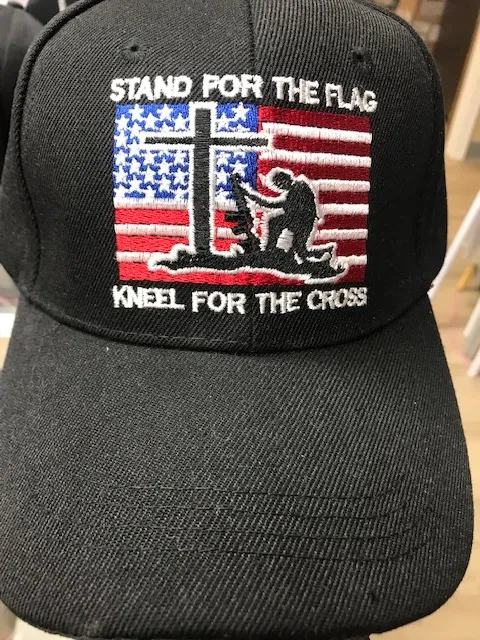 Stand for the Flag, Kneel for the Cross Hat