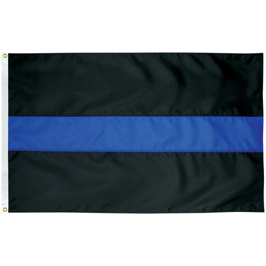 Police,2'x3' Thin Blue Line flag